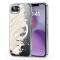 Husa pentru iphone 16e, atasare magnetica, magsafe, pattern skin 10, clear