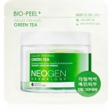 Neogen Dermalogy Bio-Peel+ Gauze Peeling Green Tea discuri pentru indepartarea impuritatilor pentru luminozitate si hidratare 8 buc