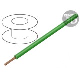 Cablu FlexiVolt-E Cu PVC Verde 1x0,5mm2 500V