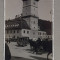 ZI DE TARG IN PIATA SFATULUI , BRASOV , MASINI DE EPOCA SI CARUTE , LANGA CLADIREA PRIMARIEI , FOTOGRAFIE TIP CARTE POSTALA , STUDIO KLEIN , BRAILA ,