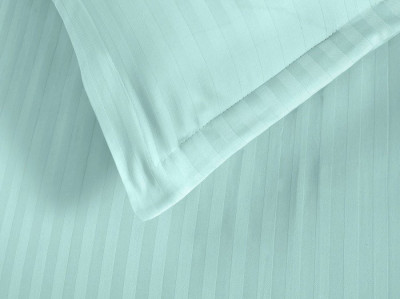 Fata de perna 50x70cm,damasc satinat,100% bumbac,verde menta-H004 foto