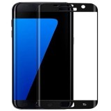 Cumpara ieftin Folie protectie ecran sticla curbata Samsung Galaxy S7 EDGE pentru tot ecranul (Full Cover) curbata 3D, Neagra