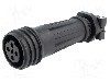 Conector circular, mama, 4 pini, BULGIN - PXA921/04/S foto