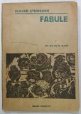FABULE de ELIEZER STEINBARG , din idis de A. CLAIN , 1947, DEDICATIE *
