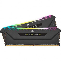 Memorii Corsair VENGEANCE RGB PRO SL 16GB(2x8GB), DDR4-3200MHz, CL16