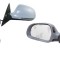 Oglinda exterioara Audi A6 (C6), 10.2008-03.2011, Stanga, reglare electrica; grunduit; incalzita; cu functie detectie unghi mort; geam asferic; croma
