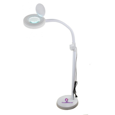 Lampa cosmetica profesionala cu LUPA 5X | Lumina rece, pt gene false foto