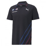BMW Motorsport tricou polo navy Team 2022 - L, Puma