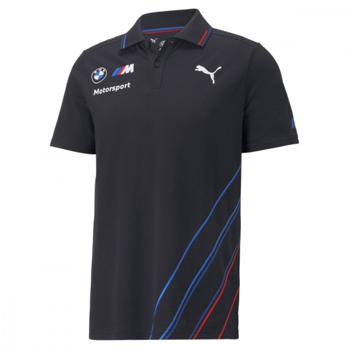 BMW Motorsport tricou polo navy Team 2022 - L