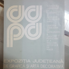 Expoziția județeană de grafică și artă decorativă, Sibiu 1978, Catalog