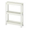 Carucior tip organizator Whitey, 54 x 18 x 71 cm, Alb