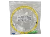 Set de 5 cabluri de legătură cu fibră optică LC/UPC, SC/APC, SM, G657a1, DX 3,0 mm, LSZH, 2 m, noi