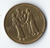 Moneda 20 lei 1930, Hora - Romania