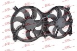 Ventilator radiator Infiniti Jx 13, Qx60; Nissan Pathfinder (R52), motor: 3.5 V6, fara modul electronic, 355mm + 355mm, SRLine, 2143JA0A; 2143JA0E