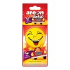 Odorizant auto, card, Areon Dry Smile, No Smoking, 19 x 7.5 x 0.5 cm