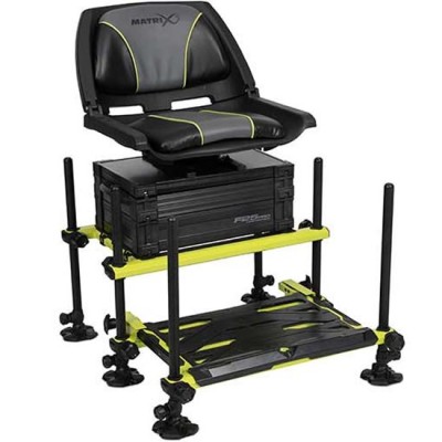 Scaun Modular MATRIX F25 Pro Swivel Seatbox Lime Edition foto