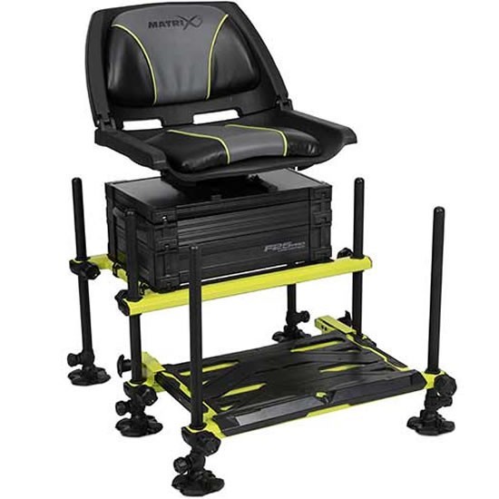 Scaun Modular MATRIX F25 Pro Swivel Seatbox Lime Edition
