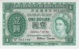 Bancnota Hong Kong 1 Dolar 1958 - P324Ab UNC ( vezi descriere )
