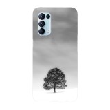Husa compatibila cu Oppo A15s model White desert, Silicon, TPU, Viceversa, Transparent, Carcasa
