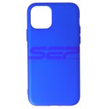 Husa Silicon Electric Blue Compatibila Apple iPhone 11 Pro, High Copy