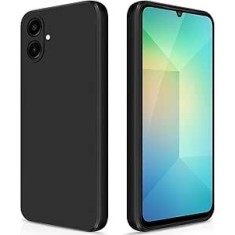 BestCase&reg; Husa pentru Samsung Galaxy M06 5G din Silicon Ultra Slim, Negru mat