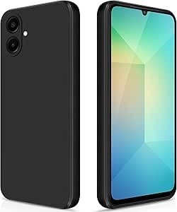 BestCase&amp;reg; Husa pentru Samsung Galaxy M06 5G din Silicon Ultra Slim, Negru mat foto