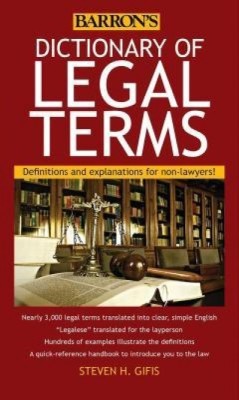 Dictionary of Legal Terms: Definitions and Explanations for Non-Lawyers foto