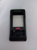 Carcasa Completa Sony Ericsson W595 Fata Spate Taste
