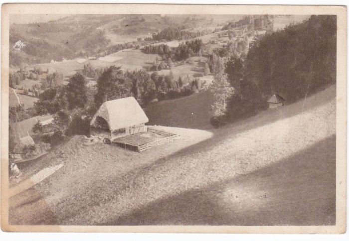 AMS - ILUSTRATA 1367, PEISAJ DIN MUNTII APUSENI, ANUL 1958