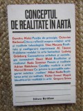 CONCEPTUL DE REALITATE IN ARTA , 1972
