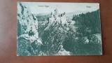Carte postala, Bran Castelul Regal, 1925
