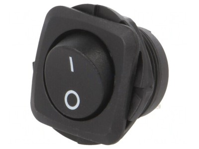 Comutator Balansoar ON-OFF 10A/28VDC Negru foto