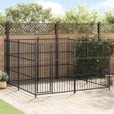 vidaXL Padoc de exterior pentru c&acirc;ini, 300 x 300 x 185 cm 170894