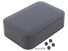 Carcasă ABS Gri &Icirc;ntunecat cu Panou PF 175mm x 120mm x 50mm