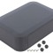 Carcasă ABS Gri &Icirc;ntunecat cu Panou PF 175mm x 120mm x 50mm