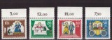 GERMANIA BERLIN 1966 BASME , FRATII GRIMM , SERIE COMPLETA NESTAMPILATA, Nestampilat