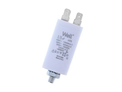 C mot 3.75uF/450Vac 4papuci cu surub Well foto