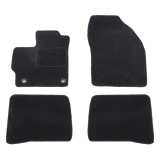 Set covorase auto mocheta Velor TOYOTA PRIUS (XW30), 05.2009-01.2016, negru,