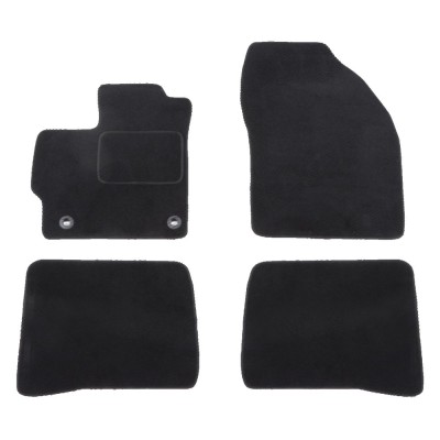 Set covorase auto mocheta Velor TOYOTA PRIUS (XW30), 05.2009-01.2016, negru, foto