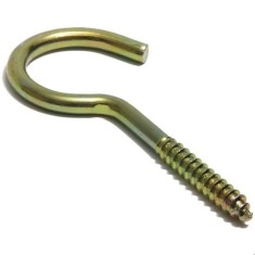 Belciug deschis metalic 21x100mm pentru fixare in lemn