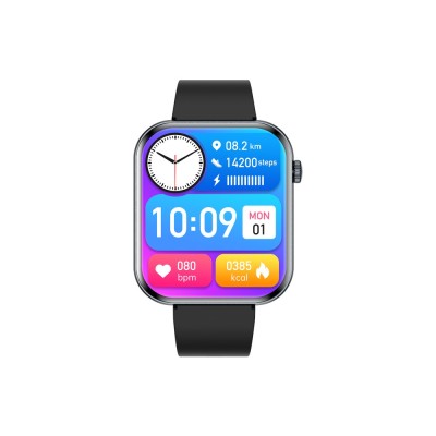 SMARTECH SmartWatch cu Senzor Glucometru, HRV, Ritm Cardiac, Nivel Oxigen, Tensiune Arteriala, Apel Bluetooth, Meniu RO S871 foto