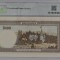500 lei Iulie 1941 PMG66 filigran orizontal UNC bancnota gradata