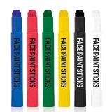 Cumpara ieftin Set creioane colorate pentru pictat pe fata 6 culori, 7Toys, Brand