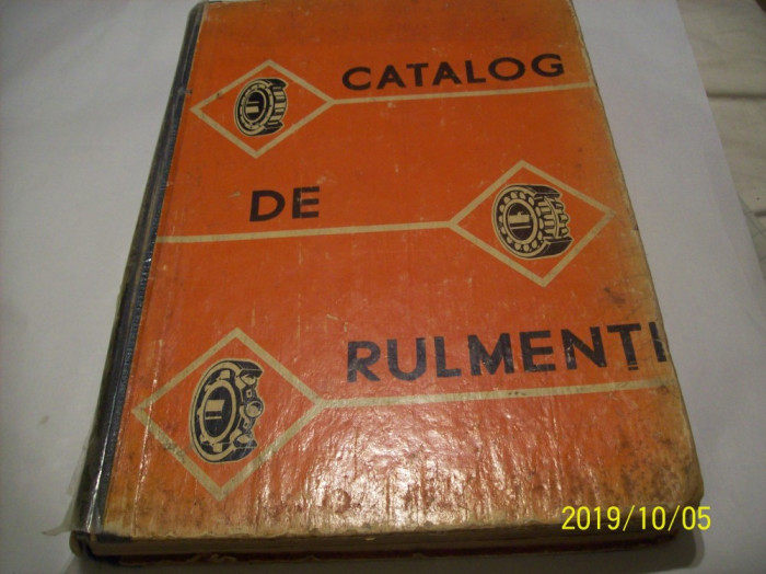 catalog de rulmenti an 1970