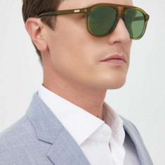 Gucci ochelari de soare GG1320S barbati, culoarea verde