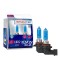 Set 2 bucati bec halogen Powertec Xenon Blue HIR2 (9012) - 55W