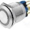 Intrerupator anti-vandalism, ON-ON, ?22mm, ONPOW - GQ22-11ZE/B/12V