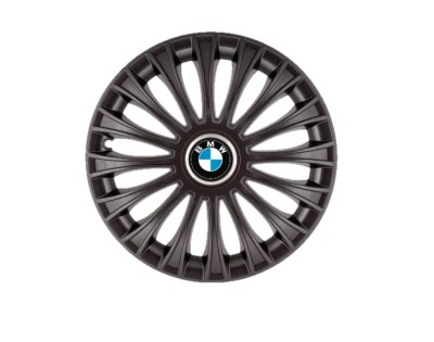 Set 4 capace roti Dino Negru R15, pentru gama auto BMW foto