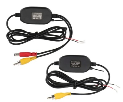 Modul Receptor si Transmitator Wireless 2.4GHz pentru Camere de Marsarier Auto, Compatibil RCA, Alimentare 12V, Instalare Rapida Fara Cabluri, Kit Com foto