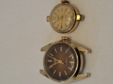 ZARIA vintage ceas de mana, placate AU 10 si 5, Lot functionale, antique